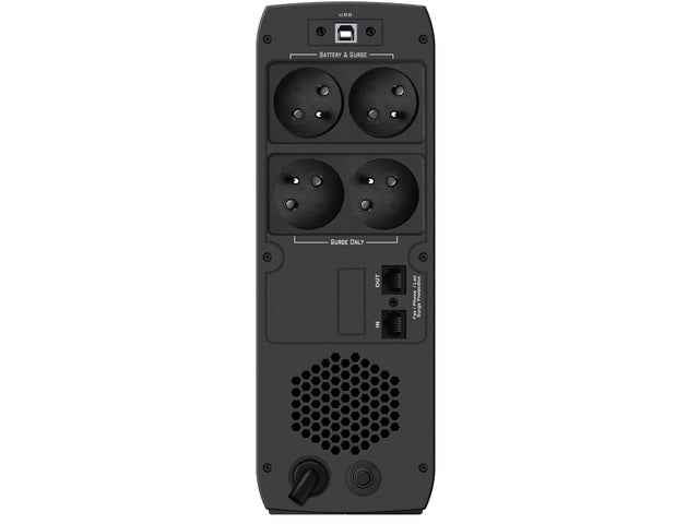 PowerWalker VI 1500 CSW FR, onduleur interactif en ligne, 1,5 kVA, 900 W, 4 prises secteur