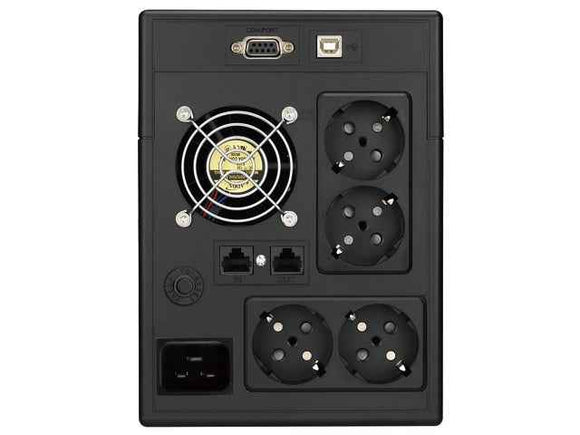 Zasilacz Line-Interactive 3000VA SCL 4xSchuko, RJ11/RJ45 IN/OUT, USB, LCD