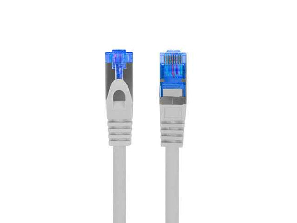 Lanberg | Patchcord Cat.6A S/FTP LSZH CCA Fluke Passed | PCF6A-10CC-0050-S | 0.5 m | Grey