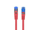 Patchcord kat.6a S/FTP CCA 3.0m Czerwony