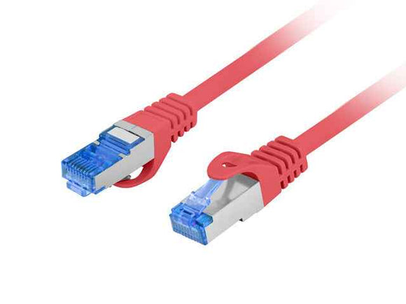 Patchcord kat.6a S/FTP CCA 3.0m Czerwony