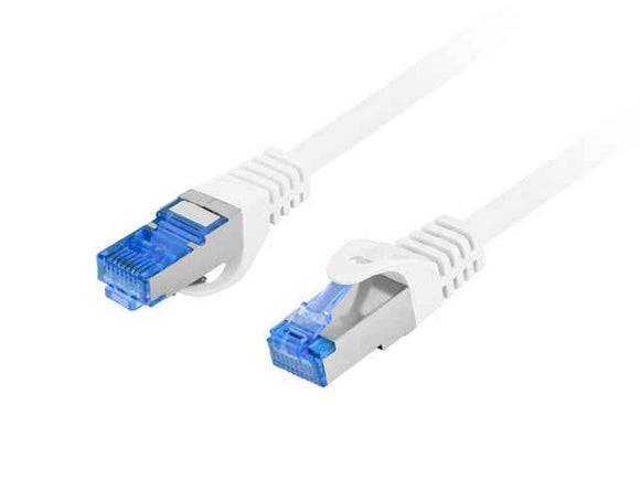Patchcord kat.6a S/FTP CCA 3.0m Biały