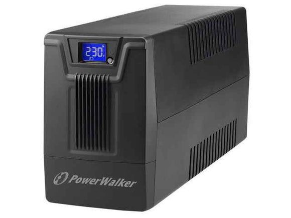 Zasilacz awaryjny UPS POWERWALKER LINE-INTERACTIVE 800VA SCL 2X PL 230V, RJ11/45 IN/OUT, USB, LCD