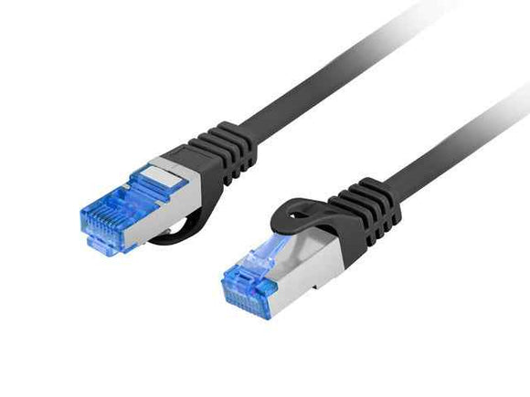 Patchcord kat.6a S/FTP CCA 10.0m Czarny