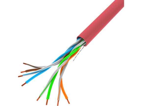 Lanberg LCU5-12CU-0305-R networking cable Red 305 m Cat5e U/UTP (UTP)