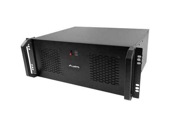 Lanberg Rackmount server chassis lanberg ATX 350/10 19"/4U | Black