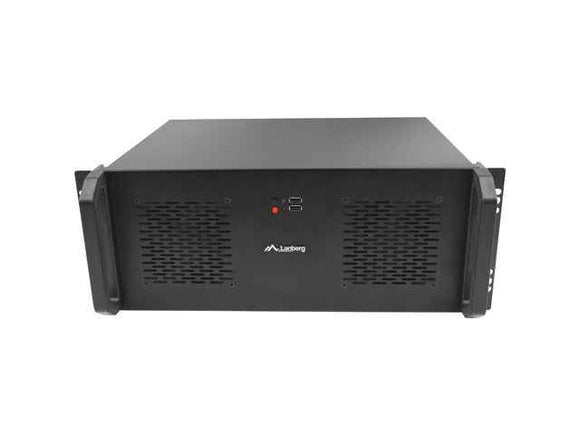 Lanberg Rackmount server chassis lanberg ATX 350/10 19"/4U | Black