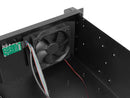Lanberg Rackmount server chassis lanberg ATX 350/10 19"/4U | Black