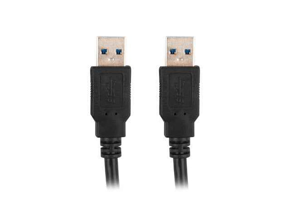 Cablu USB-A M/M 3.0 1,8 m negru