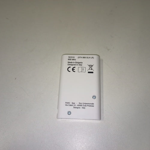 Retour client Ecost Ruban d'huile FAAC XT4 868 SLH