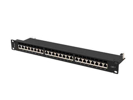 LANBERG patch panel 24port 1U cat.7 FTP