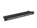 LANBERG patch panel 24port 1U cat.7 FTP