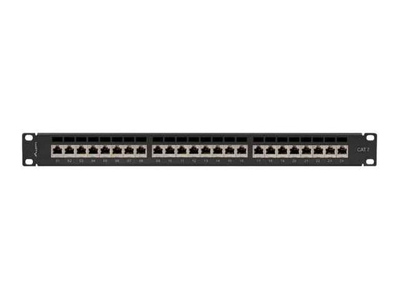 LANBERG patch panel 24port 1U cat.7 FTP