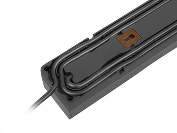 Multiprise z5 5 m 5 x 230 v 10 a z5/50/cz noir