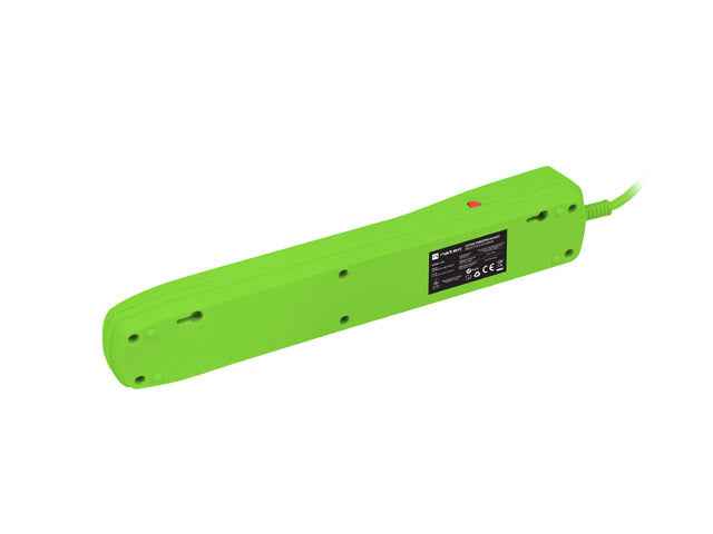 Multiprise parafoudre Bercy 400 1,5 m (5 prises) Vert