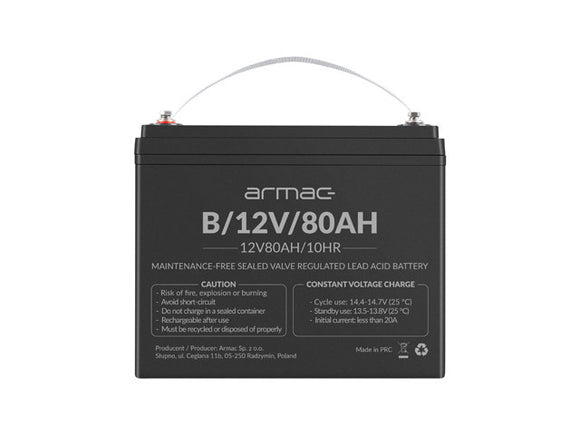 Universal gel battery for Ups Armac B/12V/80Ah