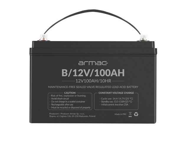 Akumulator 12v agm 12v 100ah uniwersalny B/12V/100AH