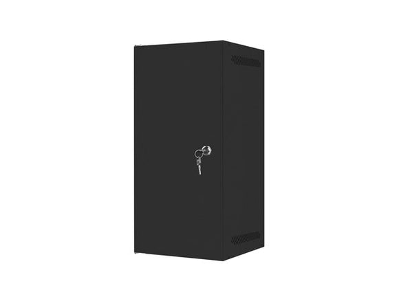 Lanberg WF10-2312-00B rack cabinet 12U Wall mounted rack Black