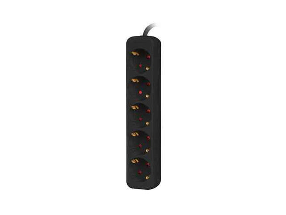 Listwa przedłużacz 3m 5X230v c PS0-05F-0300-BK