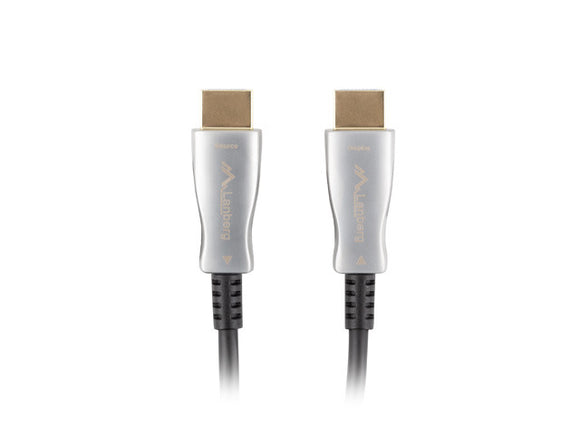 Lanberg CA-HDMI-20FB-0300-BK optical cable HDMI M/M 30m v2.0 4K