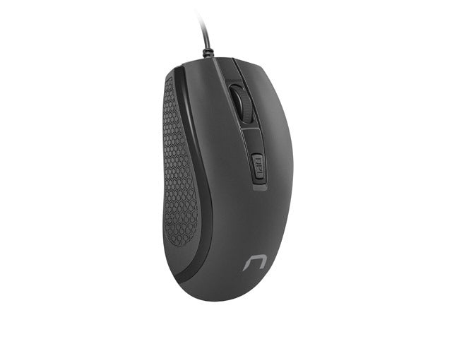Souris optique natec hoopoe 2 1600 dpi usb noire