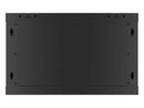 Lanberg | Rack cabinet 19" wall-mount 6U/600x450 for self-assembly with metal door (flat pack) | WF01-6406-00B | Black