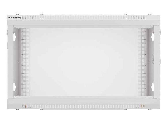 Lanberg WF01-6406-00S rack cabinet 6U Wall mounted rack Grey