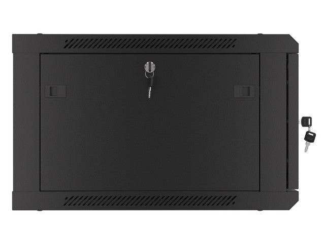 Lanberg WF01-6606-00B rack cabinet 6U Wall mounted rack Black