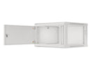 Armoire rack lanberg wf01-6606-00s 6u montage mural gris