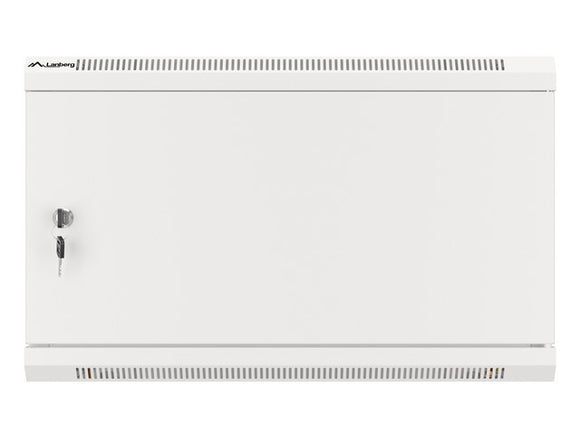 Armoire rack lanberg wf01-6606-00s 6u montage mural gris