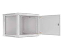 Lanberg | Rack cabinet 19" wall-mount 9U/600x600 (flat pack) for self-assembly with metal door | WF01-6609-00S | Grey