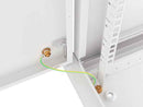 Lanberg | Rack cabinet 19" wall-mount 9U/600x600 (flat pack) for self-assembly with metal door | WF01-6609-00S | Grey