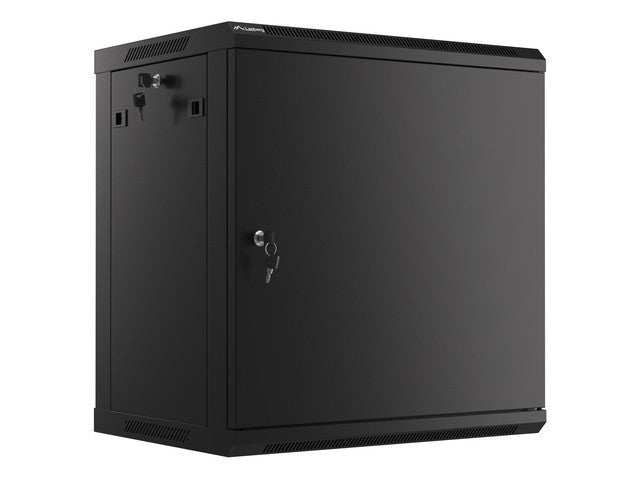 Armoire rack lanberg wf01-6412-00b 12u montage mural noir