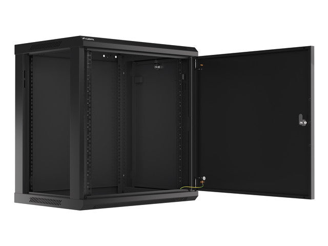 Armoire rack Lanberg WF01-6412-00B 12U, montage mural, noir