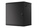 Lanberg WF01-6412-00B rack cabinet 12U Wall mounted rack Black-4