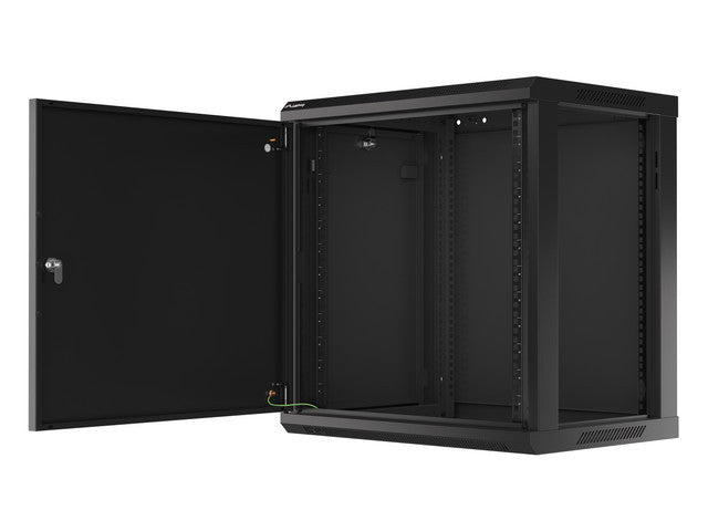 Armoire rack Lanberg WF01-6412-00B 12U, montage mural, noir