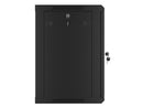 Lanberg WF01-6412-00B rack cabinet 12U Wall mounted rack Black-13