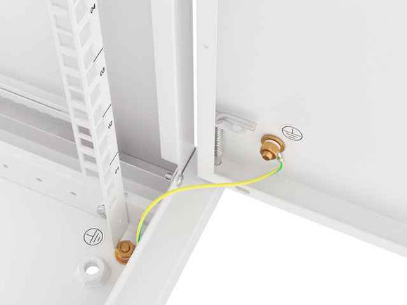 LANBERG Wall mount 19in 12U 600x450 grey