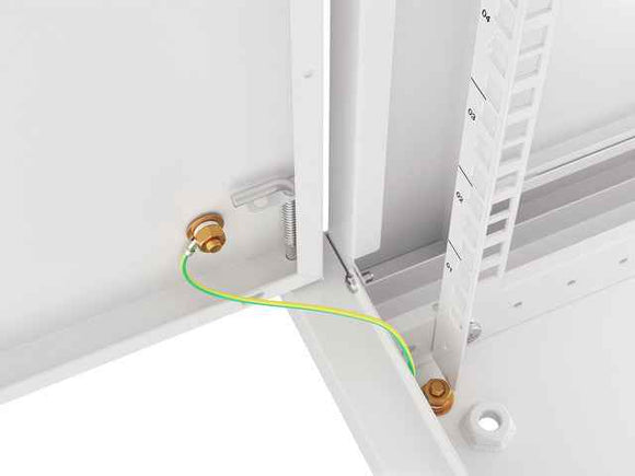 LANBERG Wall mount 19in 12U 600x450 grey