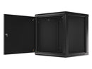 Lanberg WF01-6612-00B rack cabinet 12U Wall mounted rack Black