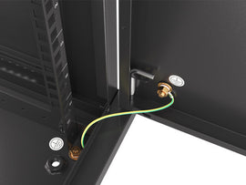 Lanberg WF01-6612-00B rack cabinet 12U Wall mounted rack Black