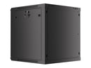Lanberg WF01-6612-00B rack cabinet 12U Wall mounted rack Black