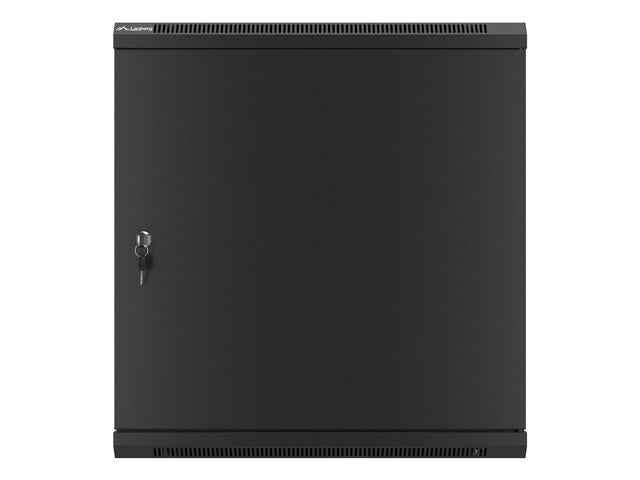 Lanberg WF01-6612-00B rack cabinet 12U Wall mounted rack Black