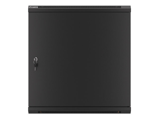 Lanberg WF01-6612-00B rack cabinet 12U Wall mounted rack Black