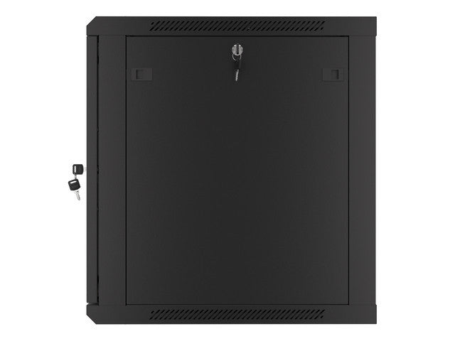 Lanberg WF01-6612-00B rack cabinet 12U Wall mounted rack Black