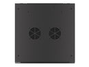 Lanberg WF01-6612-00B rack cabinet 12U Wall mounted rack Black
