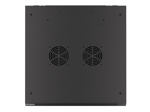Lanberg WF01-6612-00B rack cabinet 12U Wall mounted rack Black