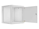 Lanberg | Rack cabinet 19" wall-mount 12U/600x600 for self-assembly with metal door (flat pack) | WF01-6612-00S | Grey