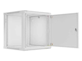 Lanberg | Rack cabinet 19" wall-mount 12U/600x600 for self-assembly with metal door (flat pack) | WF01-6612-00S | Grey