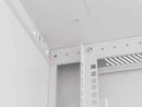Lanberg | Rack cabinet 19" wall-mount 12U/600x600 for self-assembly with metal door (flat pack) | WF01-6612-00S | Grey